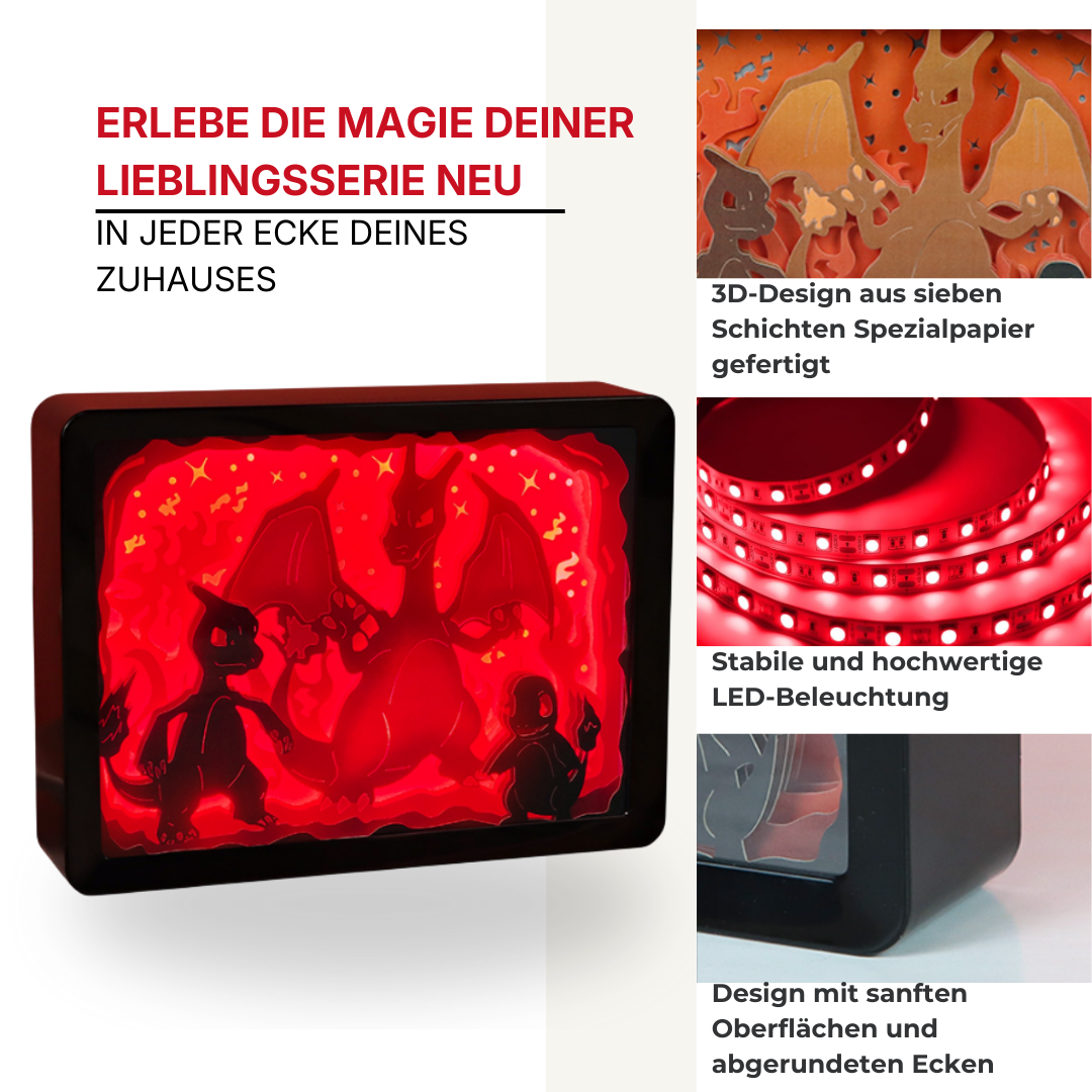 3D-LED-Lampe