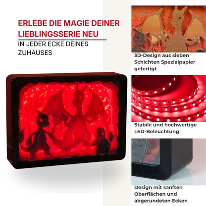 3D-LED-Lampe